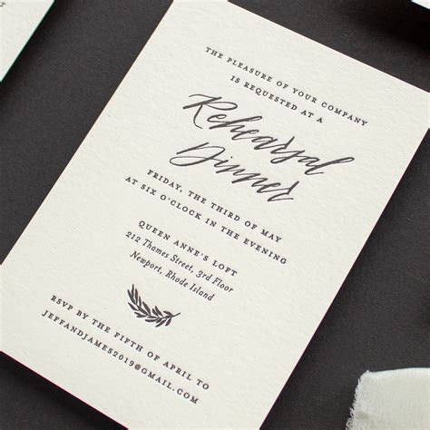 Calligraphy Invitations For Formal Weddings Modern Calligraphy Wedding