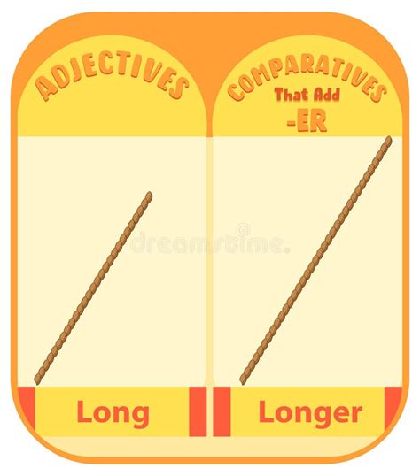 Comparative Adjectives Stock Illustrations 455 Comparative Adjectives