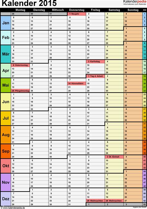 Jahreskalender 2021 mit feiertagen und kalenderwochen (kw) in 19 varianten, a4, hoch & quer. Dienstplan Monat Vorlage Kostenlos Erstaunlich Imagexxl Kalender 2015 Zum Ausdrucken | Vorlage Ideen