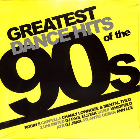Various Artists Greatest Dance Hits Of The 90s