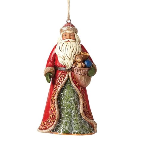 Jim Shore Heartwood Creak Victorian Santa Hanging Ornament