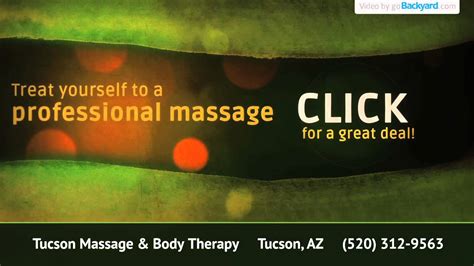 Tucson Massage And Body Therapy Youtube