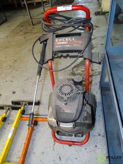 Excell Vr Pressure Washer With Honda Engine Hp Gpm Hose And Wand Inoperable
