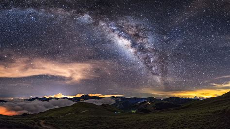Free Download Milky Way On The Night Sky 3840x2160 For Your Desktop