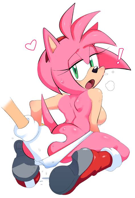 Rule 34 Amy Rose Ass Breasts Female Finger Fuck Panties Sega Sonic Series Sweat Watatanza