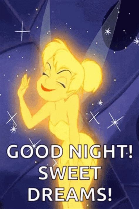 Waving Tinkerbell Good Night Gif Pictures Photos And Images For Facebook Tumblr Pinterest