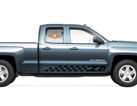 Chevy Tribal Tailgate Decal For Any Pickup Truck Dodge Silverado 033