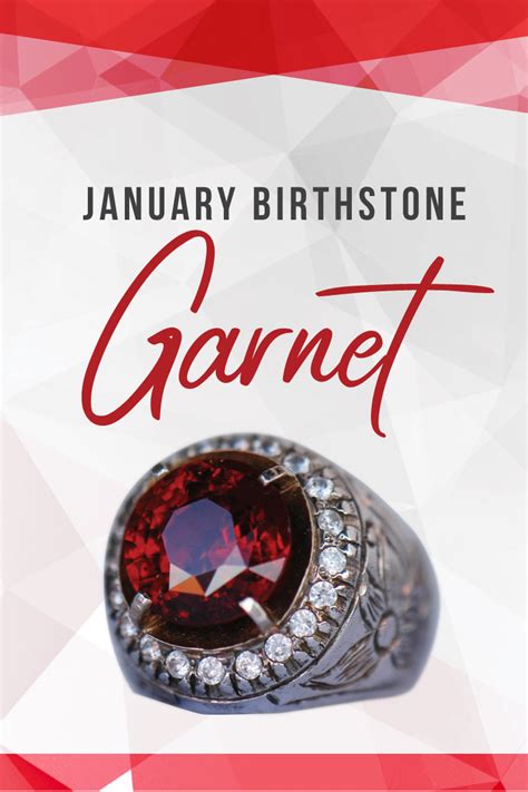 Birthstones Garnet