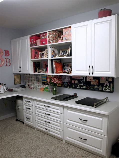 42 Amazing Craft Room Cabinets Decor Ideas And Design 9 Craft Room
