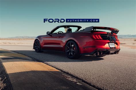 We Render The Nonexistent Ford Mustang Shelby Gt500 Convertible