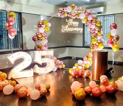 Update More Than 121 25th Anniversary Decoration Ideas Latest Vn