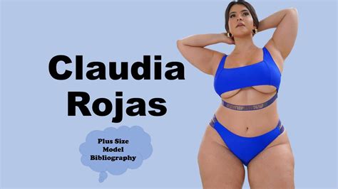 Claudia Rojas Plus Size Fitness Model Biography American Plus Size Model Curvy Fashion Model