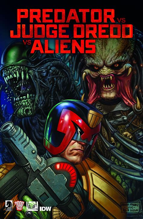 Predator Vs Judge Dredd Vs Aliens 4 Fresh Comics