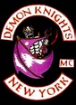 Demon Knights MC patch logo - One Percenter Bikers