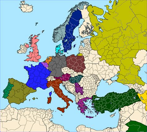 Otl Standard Maps Of Europe