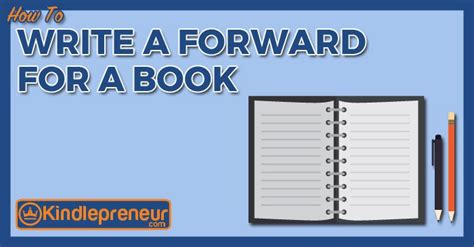 How To Write A Foreword For A Book In 4 Easy Steps