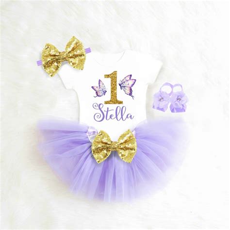 Butterfly Birthday Outfit Butterfly First Birthday Outfit Girl Etsy