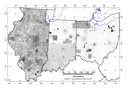 Usgs Data Series 321 Illinois Indiana And Ohio Magnetic