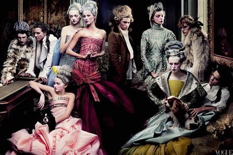 Annie Leibovitz Marie Antoinette For Vogue