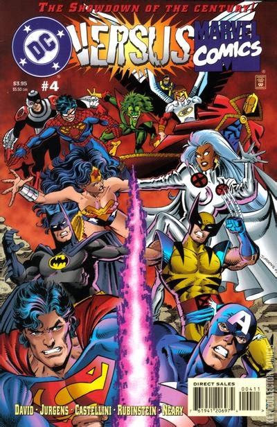 Dc Versus Marvel Comics 4 Published May 1996 Key Col