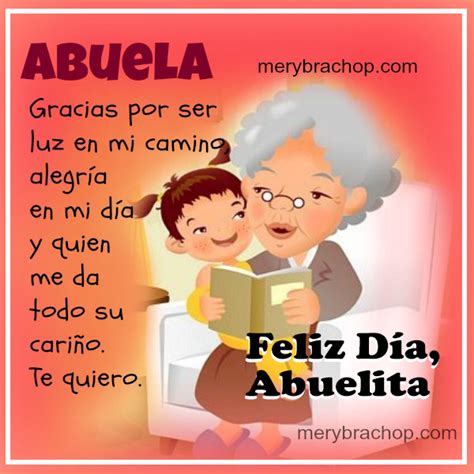 Imagen Feliz Dia De La Madre Abuelita Abuela Frases Amor Cumpleanos Frases Para Abuelos