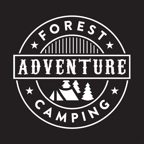 Adventure Logo And Badge Good For Print 656543 Vector Art At Vecteezy