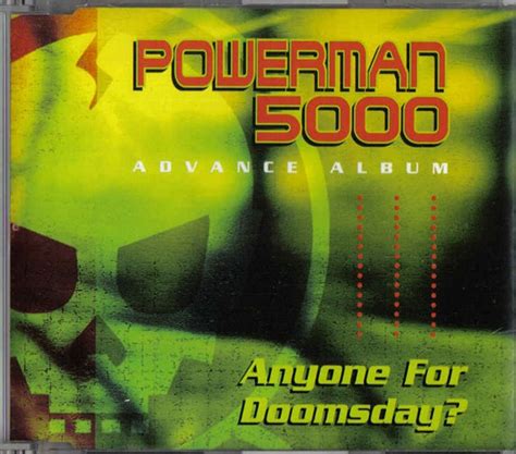 Powerman 5000 Anyone For Doomsday 2001 Cd Discogs
