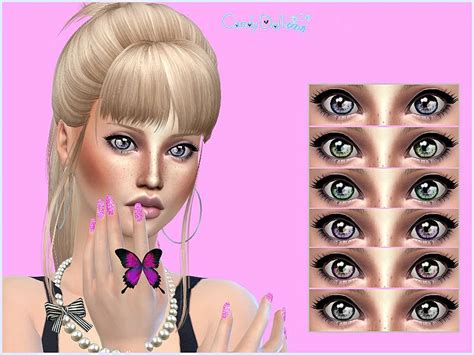 Super Cute Bright Shiny Eyes For Your Sims Goes Great With Any Skin