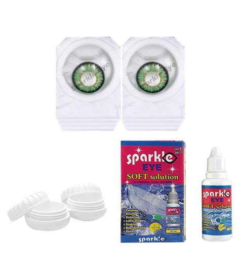 Sparkle Eye Turquoise Monthly Disposable Color Lenses Buy Sparkle