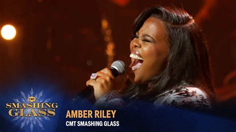 Amber Riley Performs Respect By Aretha Franklin Cmt Smashing Glass Youtube