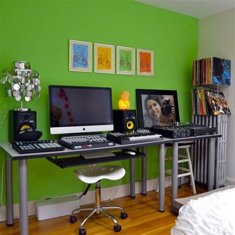 This Home Music Studio Will Make You Green With Envy Final Frame | Home ...
