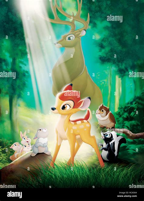 Bambi Key Art The Great Prince Of The Forest Top Flower Bottom