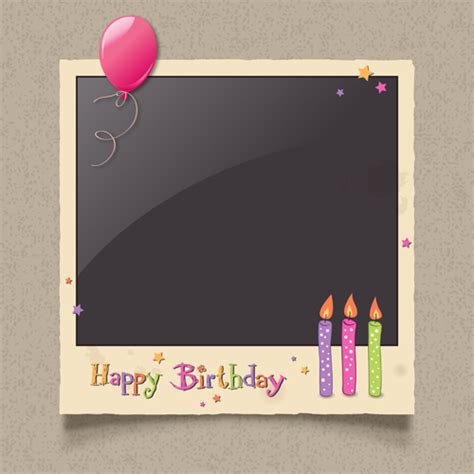 See more ideas about birthday frames, birthday photo frame, happy birthday frame. Happy birthday photo frame background vector free download