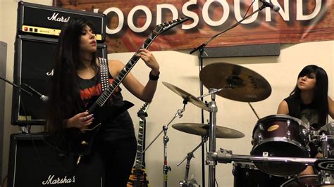 metal sisters guitar and drums only youtube