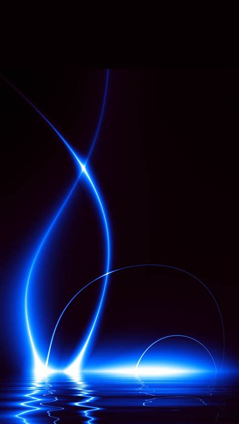 Blue Lights Iphone Wallpapers Free Download