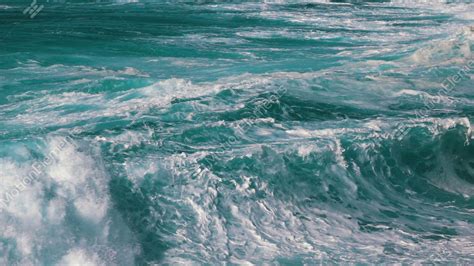 Ocean Waves Breaking On Shore Stock Video Footage 9088068