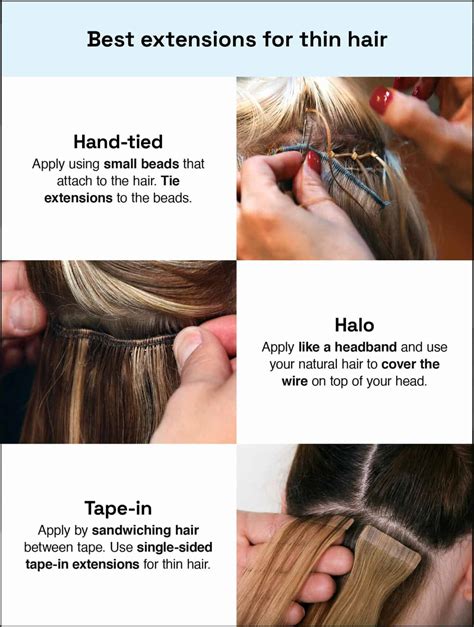 Best Hair Extensions For Thin Hair Styleseat