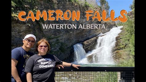 Cameron Falls Waterton Alberta L Jane Rayos Youtube