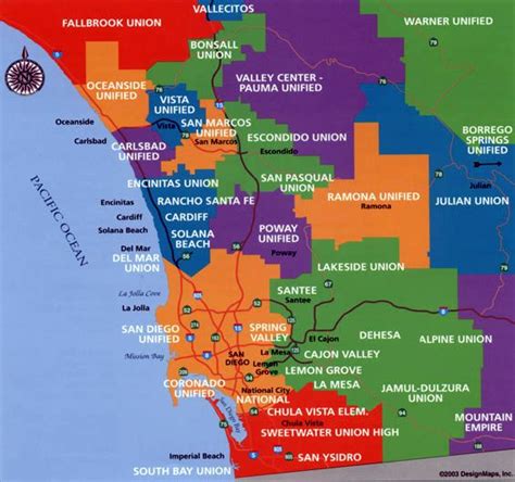 Map Of San Diego County Maping Resources