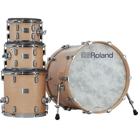 Roland V Drums Vad706 Gn Acoustic Design Kit Gloss Natural E Drum Set