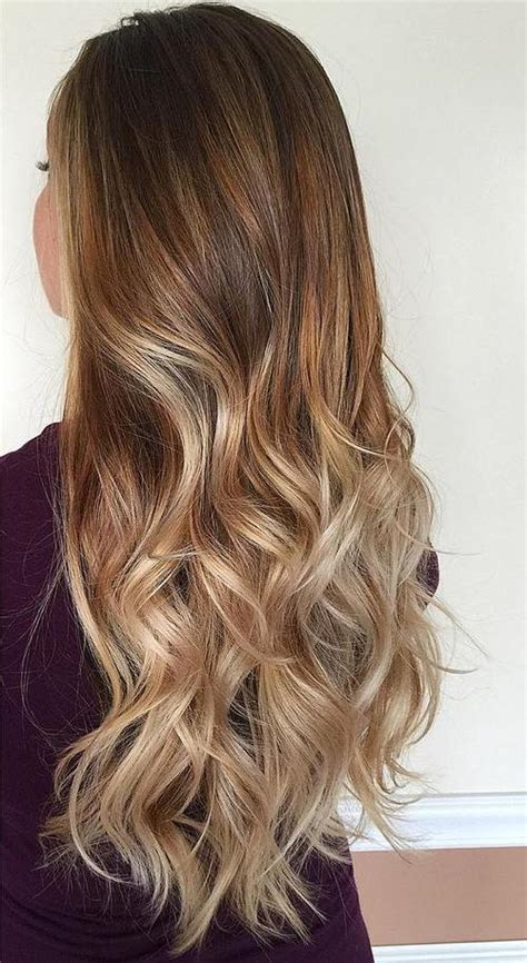 The way the hair color is placed is what creates the actual ombre effect. 40 Beautiful Blonde Balayage Looks