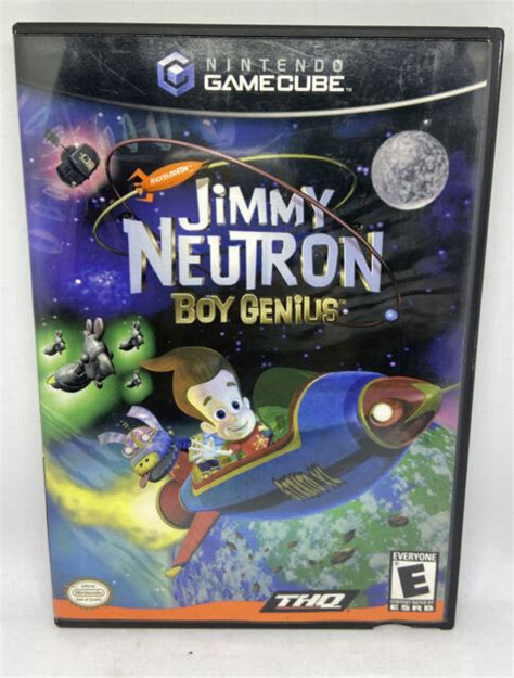 Jimmy Neutron Boy Genius Gamecube Complete Fast Free Shipping Ebay