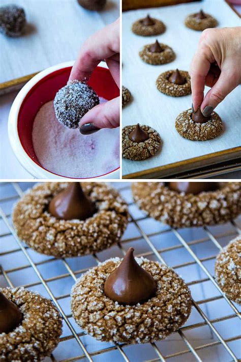 # bev — december 14, 2014 at 2:18 pm. Hershey Kiss Gingerbread Cookies : White Chocolate Gingerbread Thumbprint Cookies Taste And See ...