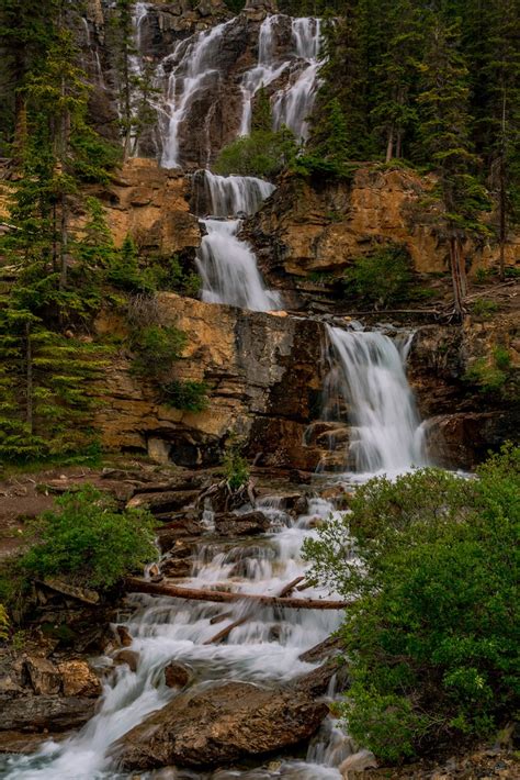 Tangle Falls Tangle Creek Falls As Seen From The Icefields Flickr