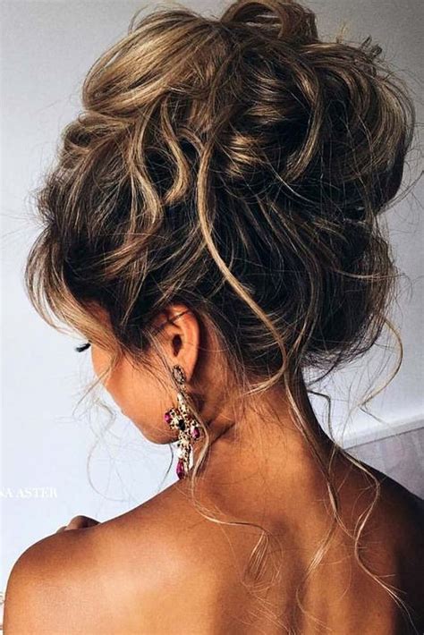 43 Prom Hair Updos Specially For You Messy Wedding Hair Hair Styles 2017 Hair Lengths