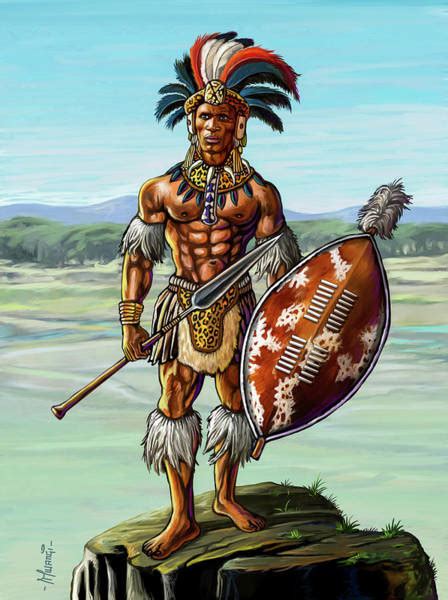 Shaka Zulu Art Prints Fine Art America