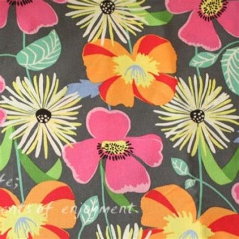 Vera Bradley Fabric Remnant 100 Cotton Jazzy Blooms 1 Yard Fabric