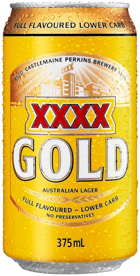 Xxxx Gold Cans 30 Block Case Of 30 Jims Cellars