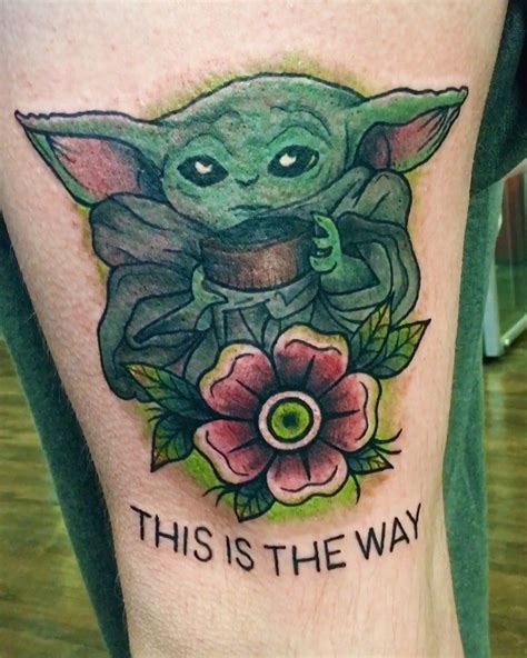 Updated 40 Baby Yoda Tattoos Mandalorian Tattoo Star Wars Tattoo