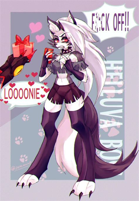 Pin By Gold Ki On Helluva Boss Loona Furry Drawing Anthro Furry